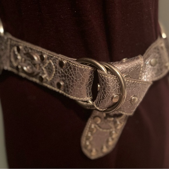 Coco Bianco Leather Belt - Picture 2 of 7
